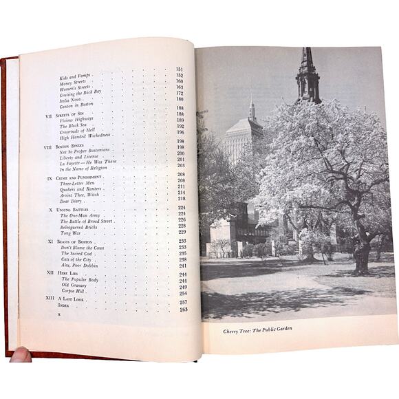 Boston Ways: High, By, and Folk by George F. Weston Jr. Hardcover Book - Picture 7 of 8